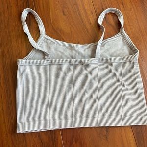 Light purple crop top